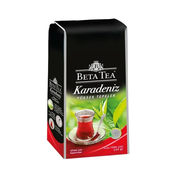 Beta Karadeniz Bergamot Aromalı Yüksek Tepeler Türk Çayı 500 Gr