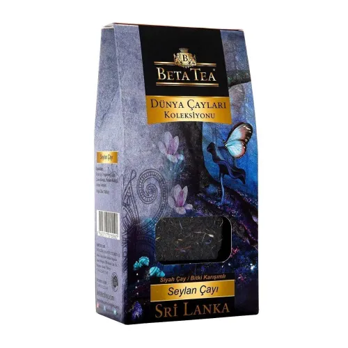 Beta Seylan Çayı (Sri Lanka Çayı) Dünya Çayları Koleksiyonu 50 gr (Earl Grey - Bergamot - Tomurcuk Çayı)