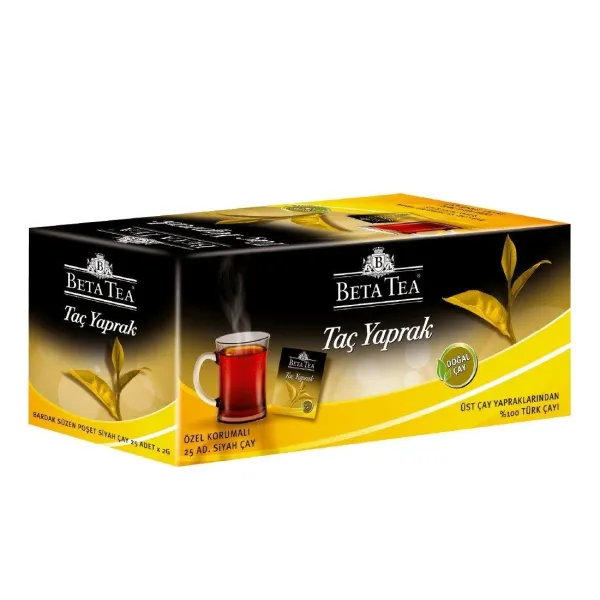 Beta Taç Yaprak Bardak Poşet Çay 25 Adet