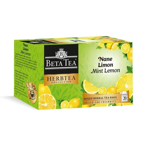 Nane Limon Çayı 20 Adet - Beta Herbtea Collection