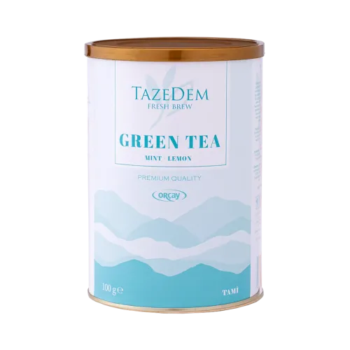 Tazedem Yeşil Çay (Nane-Limon) - 100 Gr.
