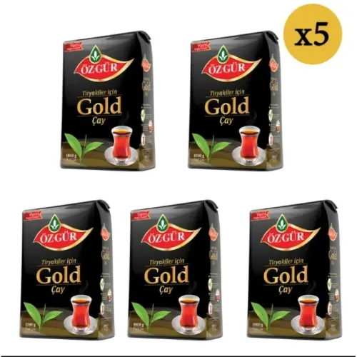 ÖZGÜR Gold Çayı 1000 Gr x 5 Adet
