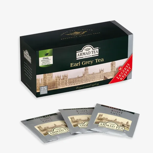 AHMAD TEA Earl Grey Bardak Poşet Çay 25’li 50 G