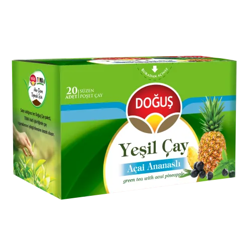 Doğuş Yeşil Çay Açai Ananaslı 20'li