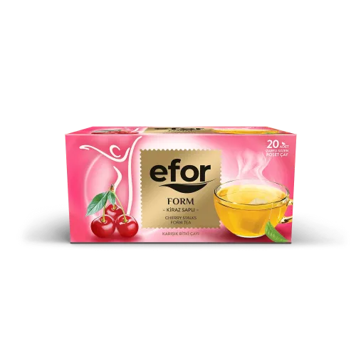 Efor Çay Kiraz Saplı Form Çayı
