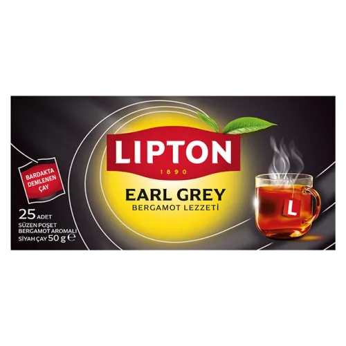 Lipton Earl Grey 25'li Bardak Çay