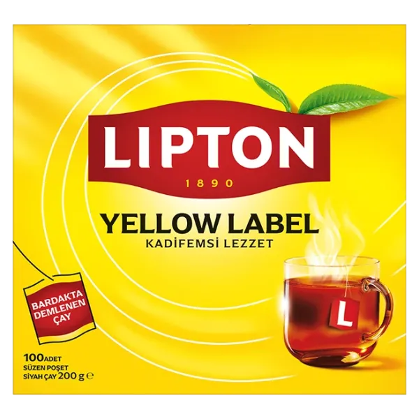 Lipton Yellow Label 100'lü Bardak Çay