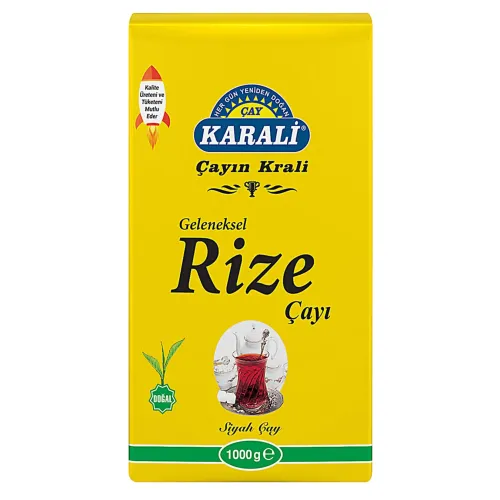 Karali Geleneksel Rize Dökme Çay 1000 Gr x 4 Adet